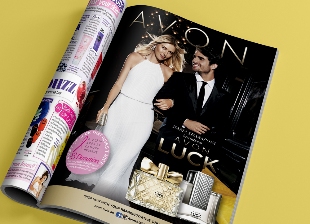 Avon Luck Womans Day ad